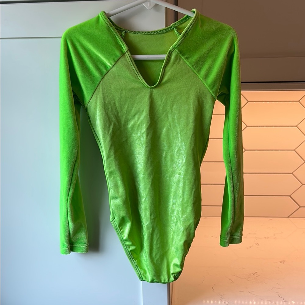 Green Kids leotard